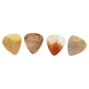 8pcs Handcrafted Horn Guitar Picks for Guitar Bass Mandolin 0.8-1.2mm