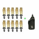 Adjustable Copper Spray Nozzle Garden Patio Water Mister Air Misting Coolin J6Q3