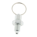 3x Stainless Steel Non Lock-Out Indexing Plunger w/ Pull Ring M12