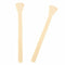 100Pcs Disposable Wooden Tongue Depressor Waxing Stick Hair Removal Tools