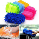 Microfiber Chenille Car Vehicle Care Washing Brush Sponge Pad Cleaning Tool OZ
