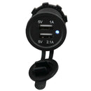12V Waterproof Car Boat Motorcycle Cigarette Lighter Sockets Power Plug Out