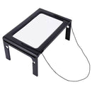 2.5X Reading Magnifying Glass LED Lights, Hands Free Magnifier with Stand &