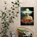 Girl 5D DIY Full Round Drill Diamond Painting Needlework Home Decor (B885) A