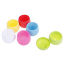 1 pc Plastic Plant Flower Pot Garden Home Office Decor Desktop Flower OZ