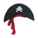 Halloween Party Pirate Masquerade Campus Hat Dramas Props Captain Theater DIXS