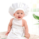 Chef Style Baby Cook Costume Photos Photography Prop Newborn Infant Hat ApronFT