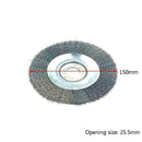 25.5mm Weed Brush Steel Wire Wheel Grout For Brushcutter Replacement J1M8 E D3B8