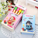 Funny Cute Match Rubber Pencil Eraser Set Stationery Elegant  Party Gift M&O