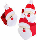 8pcs Christmas Napkin Rings Napkin Holder Party Banquet Dinner Table Decor K9L9