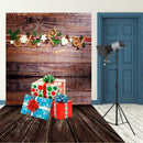 Christmas Background Table Art Clothes Photo Studio Shooting Wall Backdrop Props