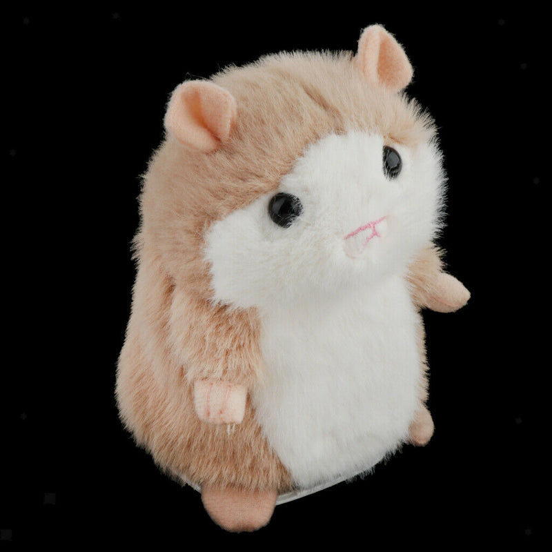 12cm Electronic Intertactive Talking Hamster Repeats What You Say Smart Robotic