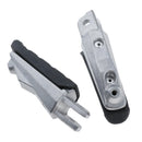 1 Pair Rear Footpegs Rest Pegs Mini Pedals Fit for BMW F800S F800ST F800 R1200RS