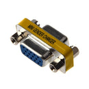 HD15 (VGA) Female / HD15 (VGA) Female, VGA Mini Gender Changer (For PC)