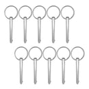 10pcs 5/16" Quick Release Pin for Bimini Top Deck Hinge 316 Stainless Steel