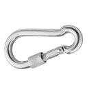 Carabiner Screw Lock Hammock Hanging Buckle Keychain Camping Hiking Swing