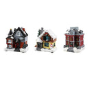 3x Christmas Home Decoration Village Ornament Gift Decoration