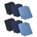 Fashion Colorful Sewing Patch Clothes Pants Bag Rectangle Patch DIY Crafts