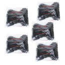 5000pcs 5" Snap Lock Pin Security Loop Plastic Tag Fastener Ties Clothing Bag