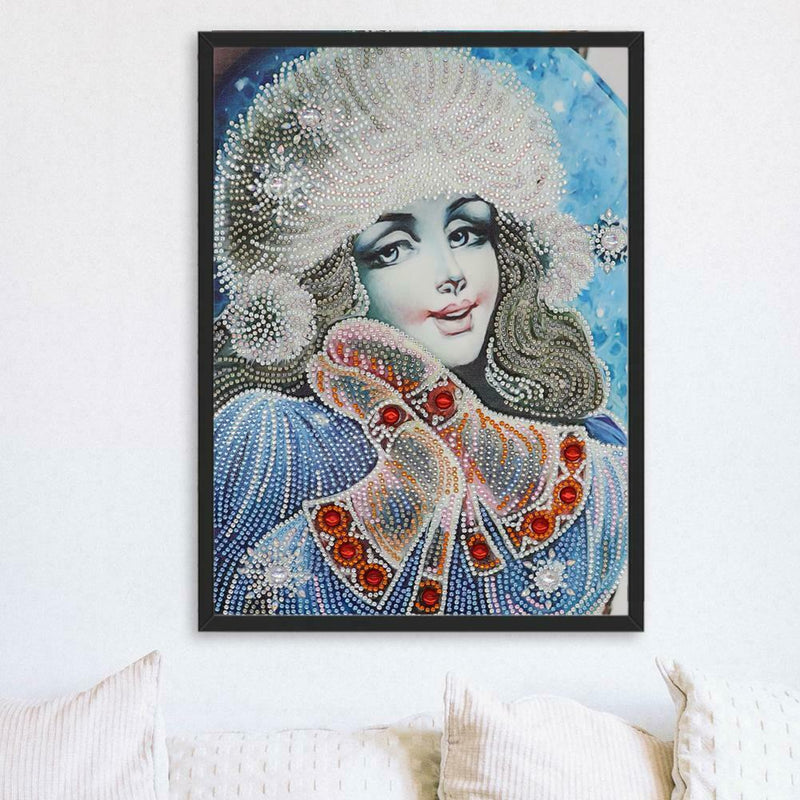 5D DIY Special Shaped Diamond Painting Beauty Cross Stitch Mosaic Craft Kit
