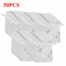 50 Pcs Pretty Luxury Organza White Butterfly Candy Chocolate Jewelry Gift Bags