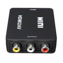 Mini 1080P HDMI to RCA Audio Video AV CVBS Adapter Converter For Smart TV Box TV