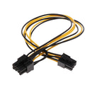 PCI-e 6-pin to 8-pin Power Splitter Cable PCI-e PCI Express Cable Cord