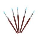 5x New Silicone Rubber Shapers Polymer Clay Sculpting Modelling Tools DIY Crafts
