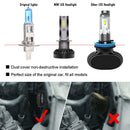 2PCS H1 80W 16000LM H1 LED Lamp Headlight Kit Car Beam Bulbs 6000k Super  EAP