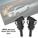 2Pcs Windshield Washer Water Nozzle Spray For Chrysler Dodge Ram 5116079AA lA3C