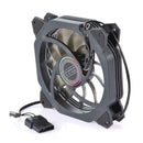 Silent Cooler 120mm Dual Halo Hydraulic Bearing CPU Cooling Fan (Multicolor