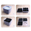 625Pcs Car Push Retainer Clips Plastic Fasteners Kit Auto Push Pin Rivets S
