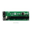 SN9F USB 3.0 PCI-E Express 1x to 16x Extender Riser Card Adapter SATA Power Cabl