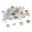 12 Sets 15mm Metal Sewing Hooks and Eyes Closure for Trousers Skirt Dress