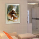 5D DIY Round Drill Diamond Painting Horses Cross Stitch Embroidery Mosaic