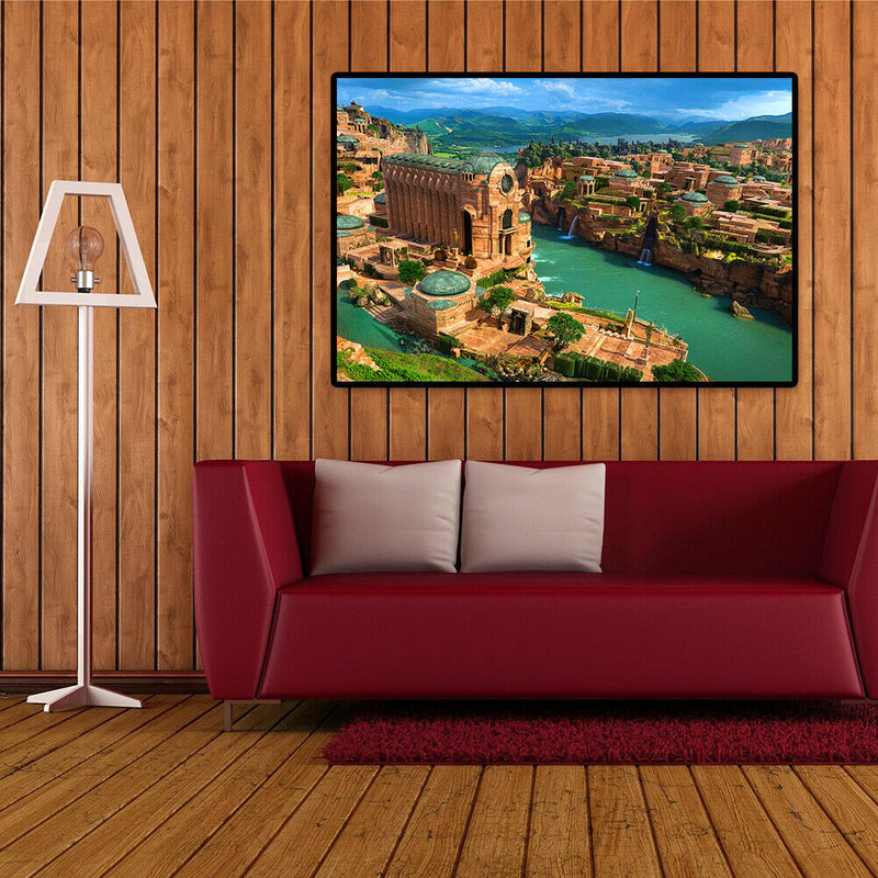 1000pcs DIY Paper Jigsaw Emerald City Puzzle Toys Educational Picture Decor