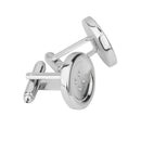 Fashion Mens Groom Suit Shirt Cufflinks Round Button