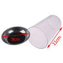 Coin Penetrates into the Cup Tricks Through the Glass Magical Steel Cup Mat+C_