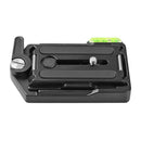 Quick Release Mounting Plate DSLR Camera Lens Tripod Monopod Clamp Adapter
