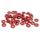 50 Pcs Silicone O Ring Seal Sealing Gasket 3mm x 8mm x 2.5mm U3B9