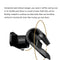 Archimedes Gravity 360 Degree Rotation Car Phone Buckle Clamp Holder Stand #gib