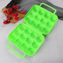 12 Egg container holder keep portable outdoor egg storage box case for campingJR