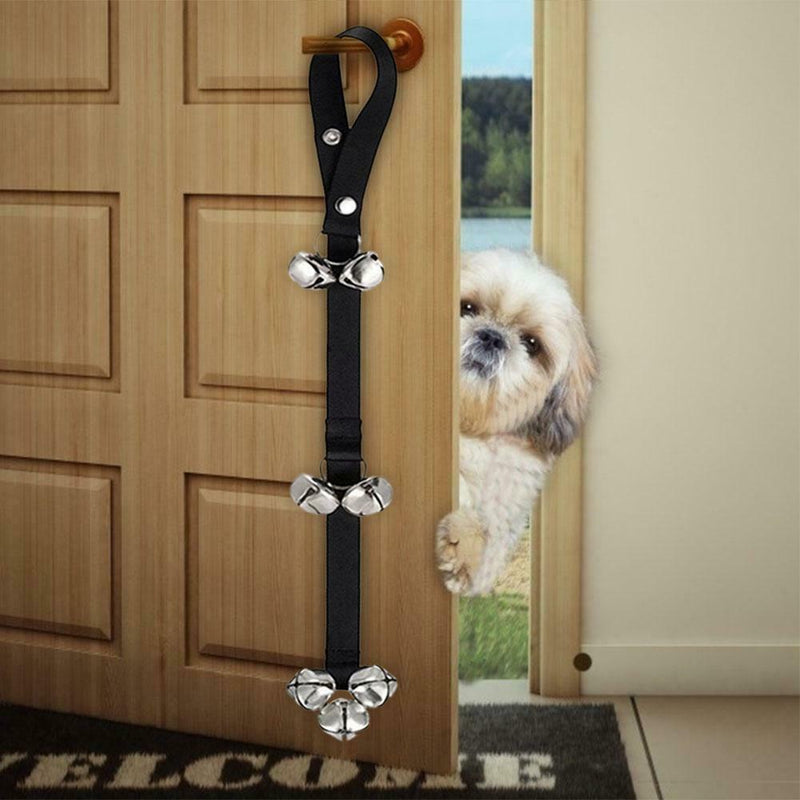 2pcs Dogs Training Bells Adjustable Pet Dog Cat Housebreaking Door Bell