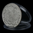 Year of the Rat LUCKY Commemorative Coin Chinese Zodiac Souvenir Collectible BX