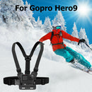 Adjustable Chest Harness for GoPro Hero9 Hero 9 Black Action Camera Accessories