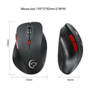 2.4Ghz Wireless Mouse Ergonomic Mice 6 Buttons 2400Dpi 4 Adjustment Levels