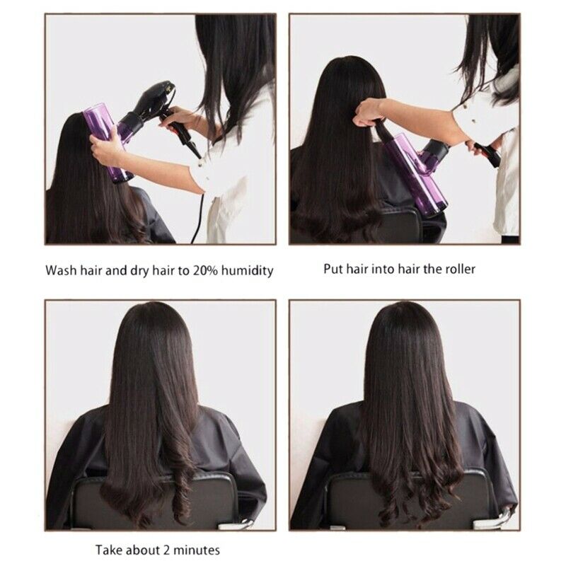Diy Hair Diffuser Salon Magic Hair Roller Drying Cap Blow Dryer Wind Curl H T8H7