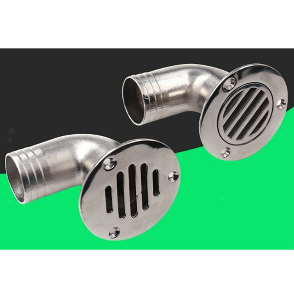 316 Stainless Steel 90 Degree Elbow Floor Drain Thru Marine Heavy Duty