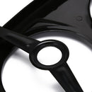 Black ABS Plastic Bicycle Chain Guard Cover Bike Chain Cover Shell 40-44 TeethM&