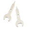 2pc 3/8 Inch Stainless Steel Collet Wrench Key 9.5mm Nut Spanner For Rotary  JR